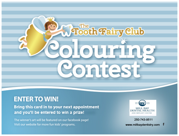 Tooth Fairy Colouring Contest
